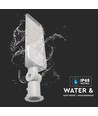 30W LED gatelykt - Samsung LED-chip, IP65, 100lm/W, grå aluminium