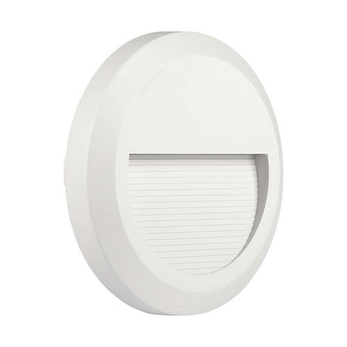 Spot LED rond 2W pour escaliers - Blanc, 3000K, IP65, intérieur et extérieur