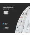 5m 8W/m RGB+3000K LED strip - 12V, IP20, 60 LED pr. meter