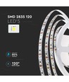 10m 8W/m LED strip - 24V DC, IP20, 120 LEDs per meter