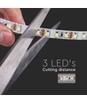 Ruban LED 10m 8W/m - 24V DC, IP20, 120 LED par mètre
