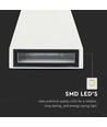 Applique murale LED 6W - Blanc, 3000K, 450lm, IP20 intérieur