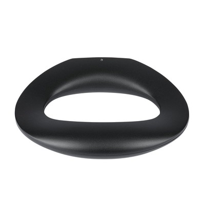 Applique murale LED 9W - Noir, 1070lm, 3000K, aluminium, intérieur