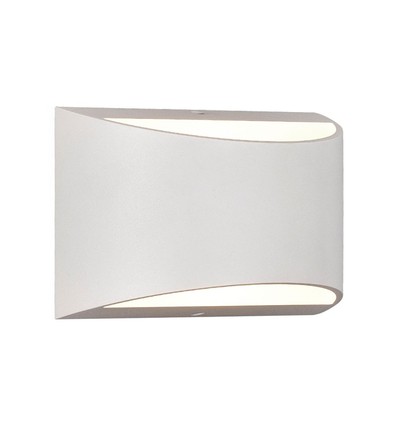 Applique murale LED 10W haut/bas - Bridgelux chip, IP54, blanc, 4000K