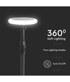 8W Solara LED havelampe med solcelle - IP65, 360 grader, højdejusterbar, skumringssensor, inkl. batteri