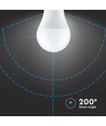B22 8,5W LED lamp - A60, 806lm, vervangt 60W