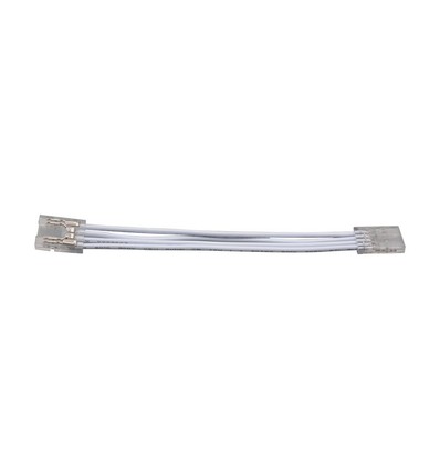 Connecteur rapide intermédiaire avec câble pour strip LED RGB COB - Installation facile, compatible VT-COB 422