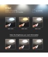 40W Designer Dome LED loftslampe - Ø40cm, CCT farveskift, dæmpbar, stjernehimmeleffekt, inkl. fjernbetjening