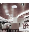 LED designer loftlampe - 30W/60W/30W, fjernbetjening, CCT skiftende, dæmpbar, diamantdæksel