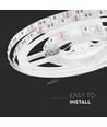 5m 8W/m RGB+3000K LED strip - 12V, IP20, 60 LED par mètre, 5050 SMD