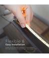 5m 18W/m LED strip, 120 LED par mètre - 12V, IP20, SMD5730