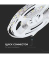 5m 13W/m COB-LED strip, RA90 - 24V, IP20, 512 LED par mètre, 3000K