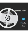5m 13W/m COB-LED strip, RA90 - 24V, IP20, 512 LED par mètre, 3000K