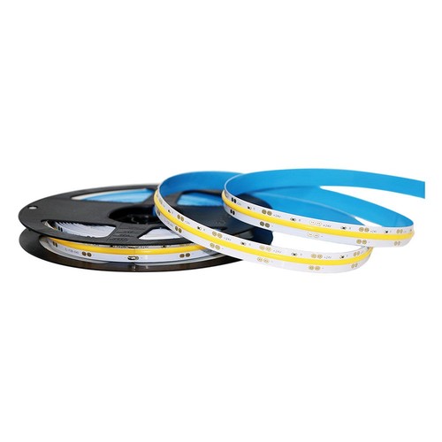 5m 10W/m COB-LED strip, 6400K - 24V, IP20, 280 LED per meter, COB LED