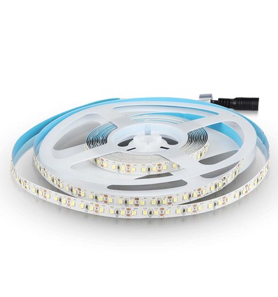 5m 12W/m LED strip, Samsung LED chip - 12V, 120 LED per meter, IP20, 10mm bredd