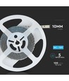 5m 12W/m LED strip, Samsung LED chip - 12V, 120 LED p.m., IP20, 10mm breedte