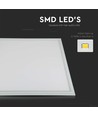 Panneau LED 60x60, 29W - 137lm/W, 6400K, cadre blanc, IP20 intérieur