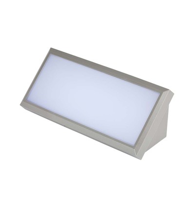 LED Paysage Extérieur 20W Soft Light - grand, 6400K, boîtier gris