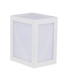 Applique murale LED 12W - 1250lm, blanc, blanc chaud, source lumineuse incluse