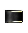 10W LED wandlamp met up/down light - IP54 buiten, zwart, 4000K, Bridgelux chip, incl. lichtbron
