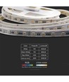 5m RGB+CCT 24W/m LED-strip - RGB+2700-6500K, IP65, 24V