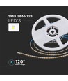 Ruban LED 5m 9W/m, 128 LED par mètre - 24V, IP20, 3000K, 127lm/W