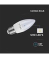 4,5W kertepære E27 - LED, 4000K