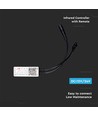 Contrôleur LED WiFi RGB+CCT - 12V/24V, 5 canaux, avec télécommande, compatible Google Home