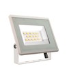 10W LED lyskaster, hvit - IP65, 750lm, 4000K, utendørs
