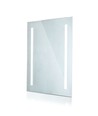 42W Spejllys Krom - LED, Rektangel, 6400K, 800x600mm