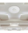 Plafonnier design 60W avec télécommande - 150lm/W, CCT, dimmable, ciel étoilé, diffuseur rond