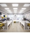 60x60 LED panel, 36W - 120lm/W, 6400K, hvid kant, 5 års garanti
