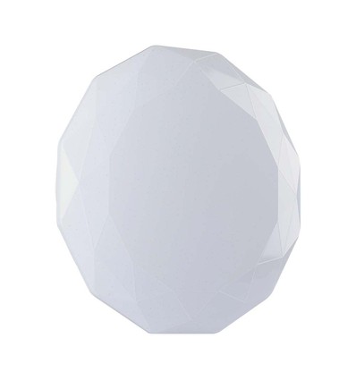 Plafonnier Designer Dome 40W avec télécommande - Changement de couleur CCT, dimmable, effet ciel étoilé, Ø39cm