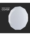 40W Designer Dome taklampe med fjernkontroll - CCT fargeskift, dimbar, stjernehimmeleffekt, Ø39cm