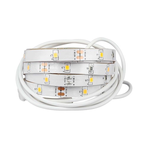 Kit d'éclairage de lit LED 1,2m 3W pour lit simple - 12V DC, 4000K, avec capteur de mouvement inclus
