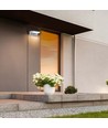 17W LED væglampe med sensor - IP65, 2580lm, hvid, 4000K, PIR sensor