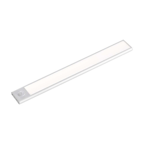 60cm 2,5W LED skaplampe, sølv - 5V, 4000K, IP20, aluminium, 260lm