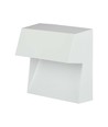 3W LED vegglampe til trapper - IP65, hvit, 15,4x15,1 cm, innfellingsspot til trinn
