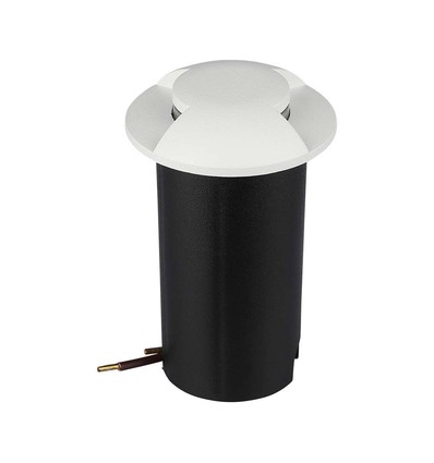 1W LED nedgravingsspot - 6400K, hvit, 12V