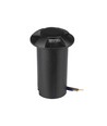 Spot encastrable de sol LED 1W - 6400K, noir, 12V