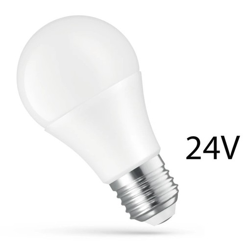 Ampoules LED E27 24V 8,5W - 24V AC/DC, Spectrum
