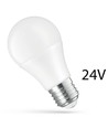 24V E27 LED pærer 8.5W  - 24V AC/DC, Spectrum