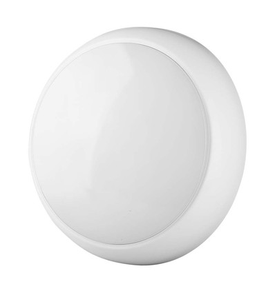 10W Full Rund Kuppel Lys - Nød Batteri, Sensor, Samsung Chip, 4000K