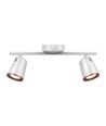 12W LED væglampe med dobbelt hoved - 4000K, hvid, justerbar, 960lm, indendørs
