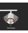 12W LED væglampe med dobbelt hoved - 4000K, hvid, justerbar, 960lm, indendørs