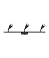 13,5W LED væglampe - 3000K, sort