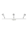 13,5W LED væglampe - 1260lm, 4000K, hvid, 3-hovedet design, inkl. lyskilde