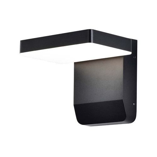 17W LED wandlamp - 4000K, zwart