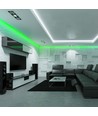 5m 3,2W/m stænktæt LED strip - Grønt lys, IP65