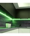 Ruban LED 5m 3,2W/m étanche - Lumière verte, IP65